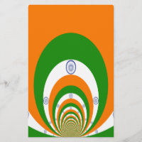 Drapeau indien Kaleidoscope : Unité et patriotisme