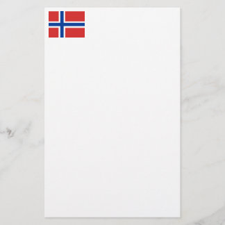 Papeterie Drapeau norvégien fait sur commande (Norske Flagg)