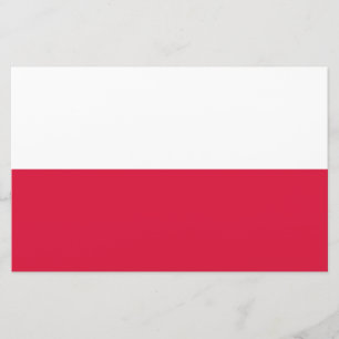 Papeterie Drapeau Polonais (Pologne)
