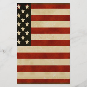 Papeterie Drapeaux vintages américains