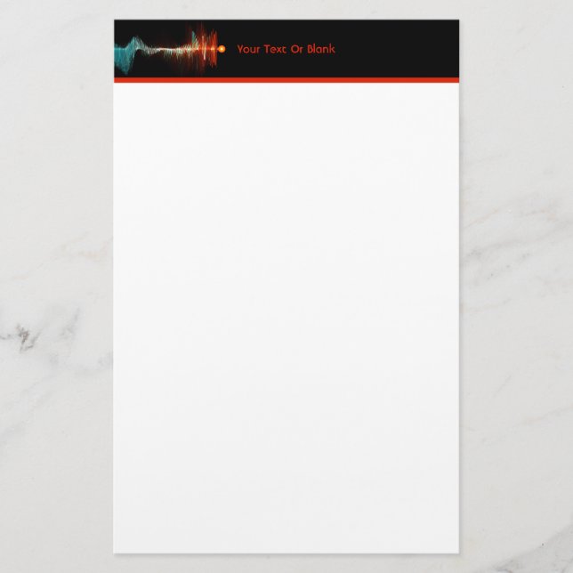 Papeterie Dualité de la vague de particules (Devant)