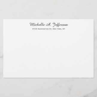 Papeterie Écriture Classique Créative Tendance Blanche