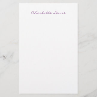 Papeterie Écriture élégante Plain Moderne Minimaliste