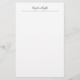 Papeterie Écriture manuscrite élégante stylée tendance uniqu