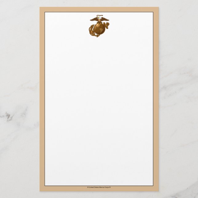 Papeterie EGA couleur complète - Bronze (Devant)