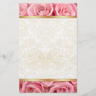 Papeterie Élégance rose