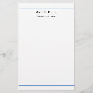 Papeterie Élégant Moderne Simple Minimaliste