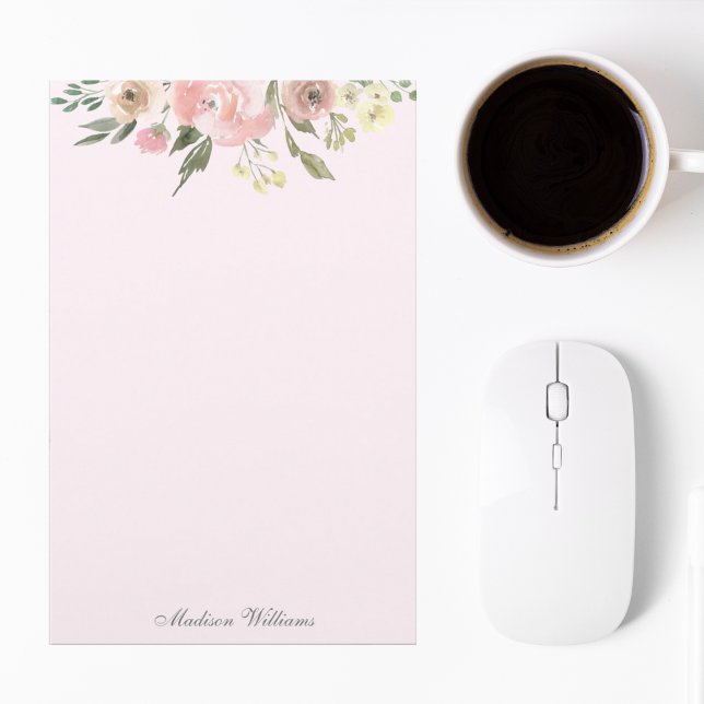 Papeterie Elegant Spring Floral Blush Peony Wedding (Créateur téléchargé)