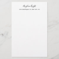 Élégant Style Tendance Écriture Manuscrite Unique