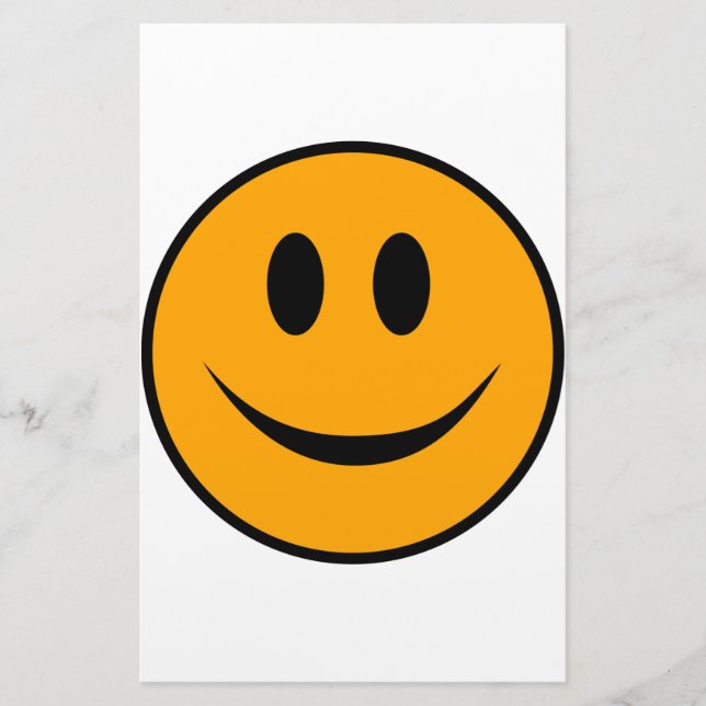 Papeterie Emoji du visage souriant (Devant)