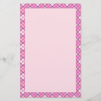 Papeterie en plastique rose