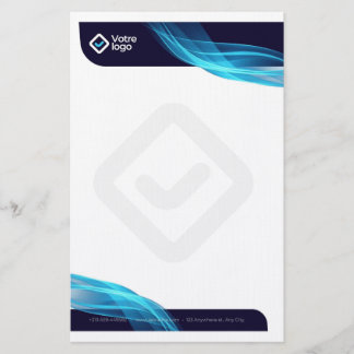 Papeterie Entête de lettre simple