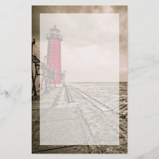 Papeterie États-Unis, Michigan, Grand Haven Lighthouse (Devant)