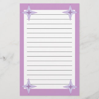 Papeterie Étoile violette