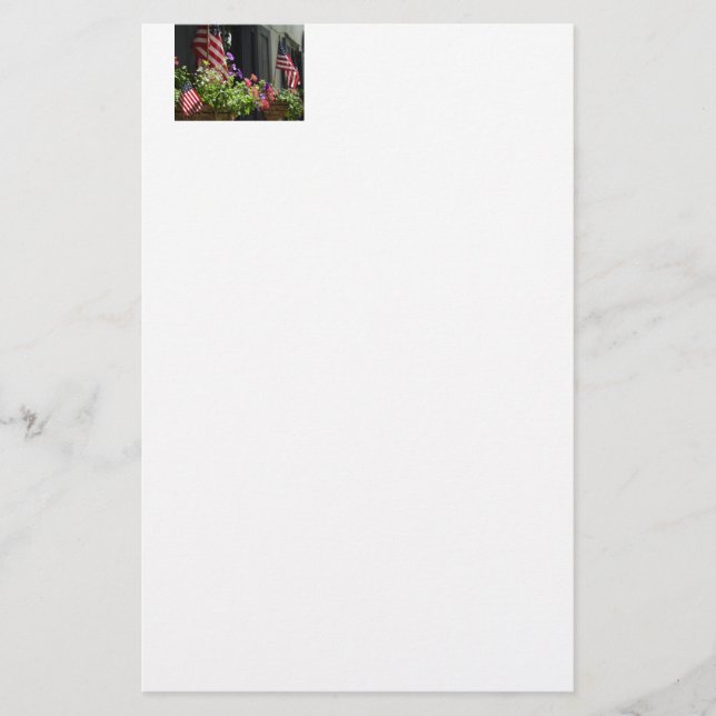 Papeterie Étoiles et bandes (Devant)