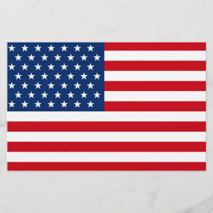 Papeterie Étoiles et rayures USA