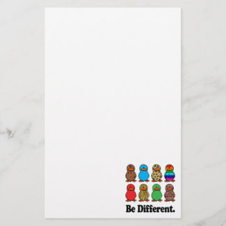 Papeterie être différent canards motifs drôles