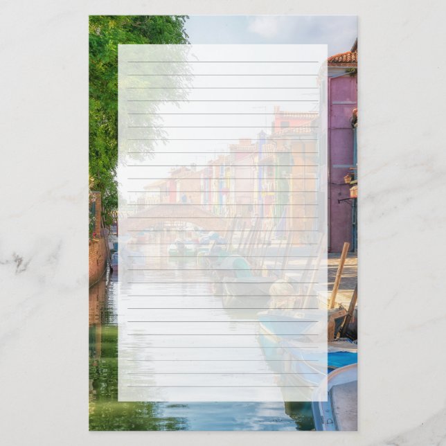 Papeterie Explore the Vibrant Charm of Burano (Devant)