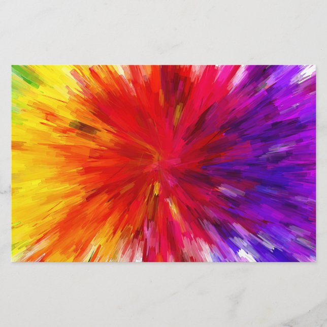 Papeterie Explosion de couleur (Devant)