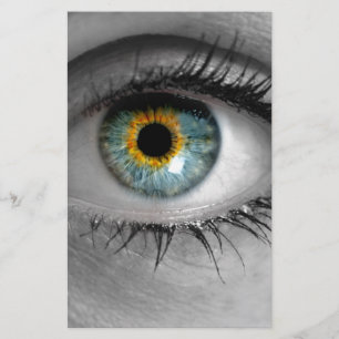 Papeterie Eye recherche la macro de concept du visualiseur