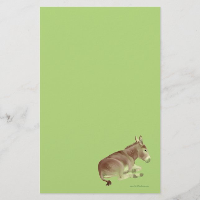 Papeterie faisante une sieste d'âne (Devant)