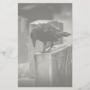 Papeterie Falln Cemetery Crow