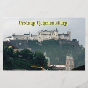 Papeterie Festung Hohensalzburg, Salzbourg Autriche