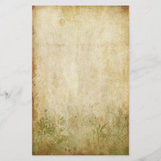 Papeterie Feuillage vintage - vert