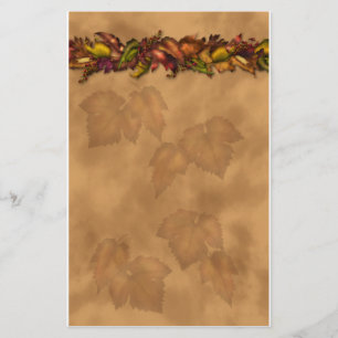 Papeterie Feuille d'automne