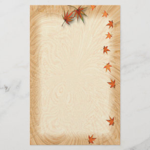 Papeterie Feuilles d'automne