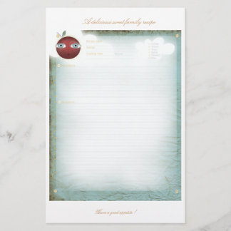Papeterie Feuilles de recette Cuisine Cuisine Imprimable