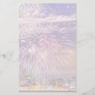 Papeterie Feux d'artifice de nouvelle année de San Francisc