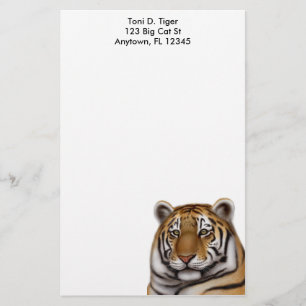 Papeterie fière de tigre de Bengale