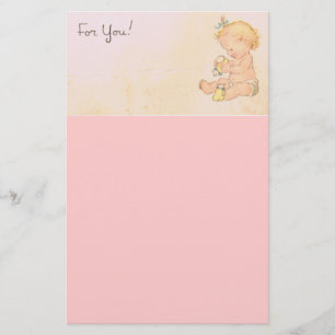 Papeterie Fille vintage