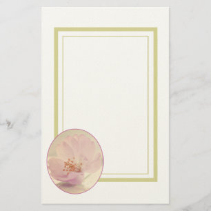 Papeterie Fleur de fleurs de cerisier rose doux