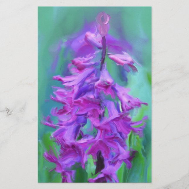 Papeterie Fleur Hyacinth (Devant)