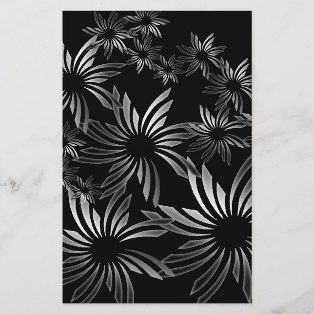 Papeterie Fleurs d'argent (Devant)