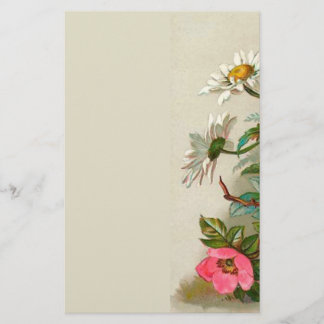 Papeterie Fleurs de Pâques Art Floral Vintage