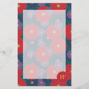 Papeterie florale Splashy automnale