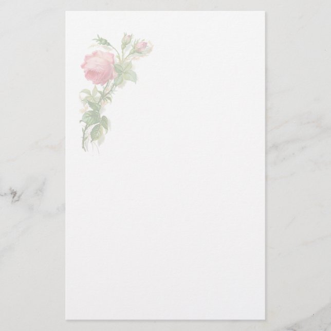 Papeterie florale vintage (Devant)