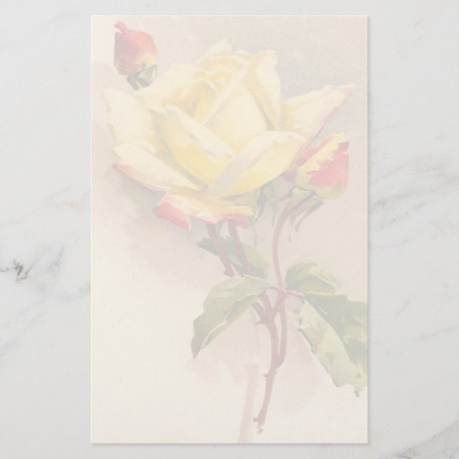 Papeterie florale vintage (Devant)