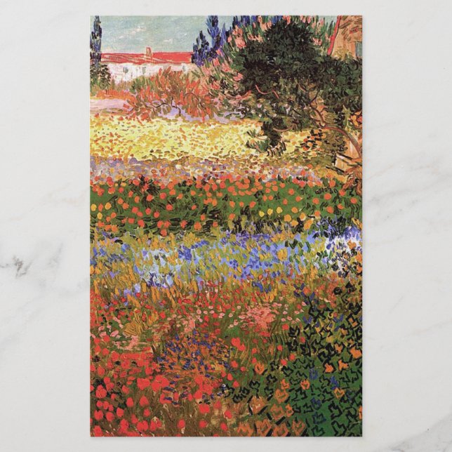 Papeterie Flower Garden, Vincent van Gogh (Devant)