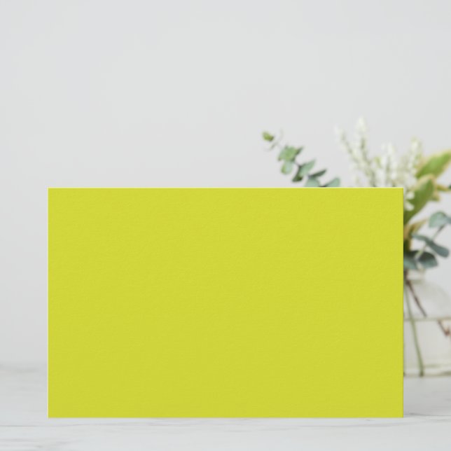 Papeterie Fond jaune plat – Texture de rentrée scolaire (Debout devant)