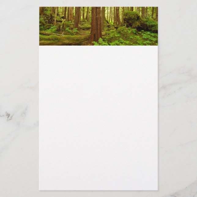 Papeterie Forêt pluviale tempérée d'Alaska (Devant)