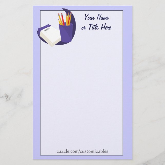 Papeterie Fournitures de bureau (Devant)