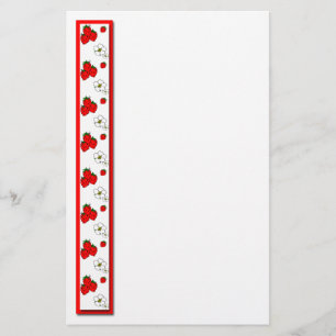 Papeterie Fraise et Fleurs