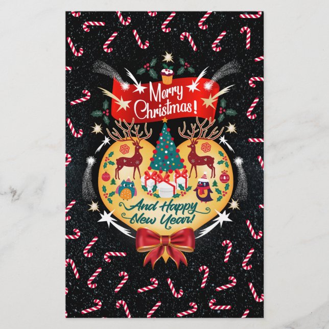 Papeterie Friandises de Noël (Devant)