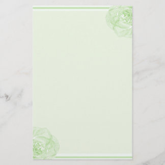 Papeterie Frontière Rose verte