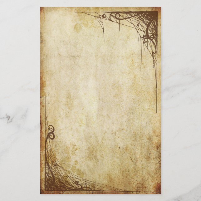 Papeterie Frontières vintages - Webs (Devant)