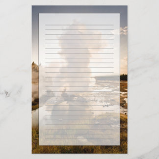 Papeterie Geyser de rebord, bassin de geyser de Norris